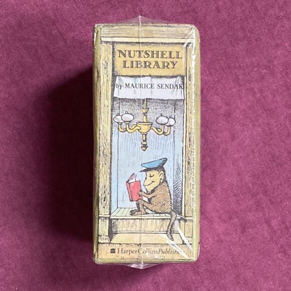 Nutshell Library: 4 Maurice Sendak Books in Mini Box Set. Chicken Soup... SEALED - Picture 5 of 5